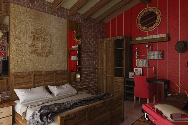 Warna Merah Marun Ini Bikin Desain Interior Rumah Anda Elegan