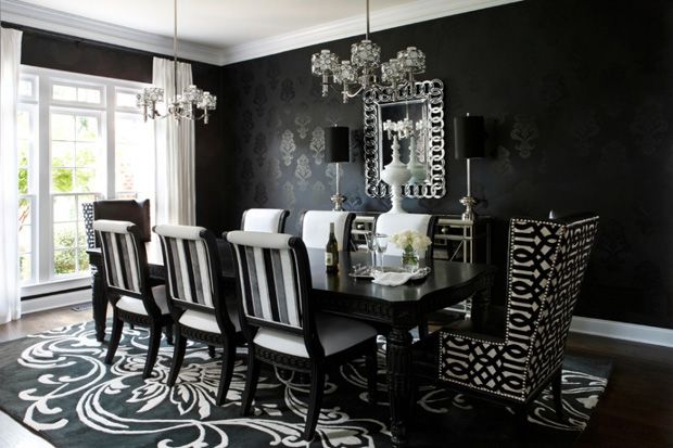10 Desain Interior Serba Hitam yang Keren dan Mewah