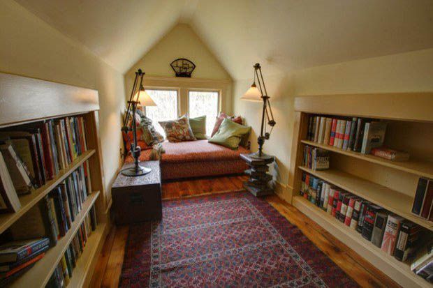 8 Desain Interior Perpustakaan Pribadi Yang Super Cozy