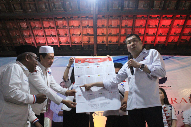 Sapa Warga Solo, HT: Partai Perindo Hadir untuk Indonesia Maju