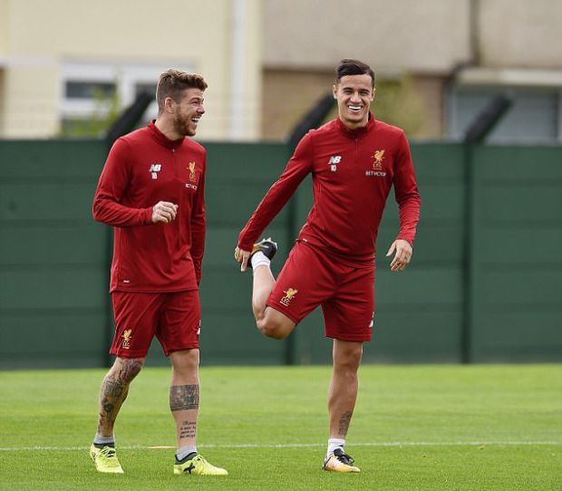 Philippe Coutinho Semringah Kembali Latihan di Liverpool