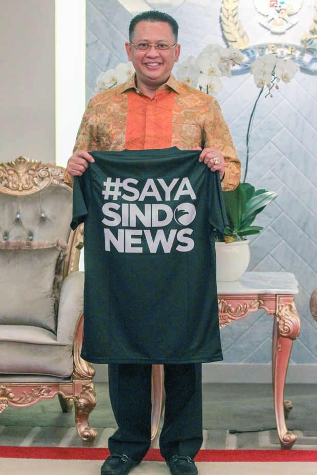 Ultah ke-7, Ketua DPR Doakan SINDOnews Terus Maju