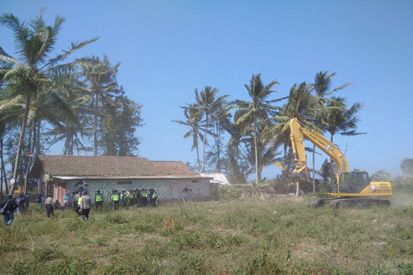 Warga Laporkan Pembersihan Lahan Bandara Kulonprogo ke ORI