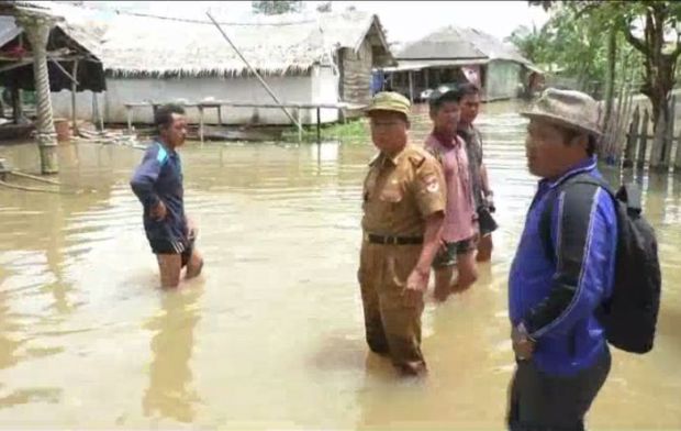 Ratusan Rumah di Mesuji Timur Lampung Terendam Banjir