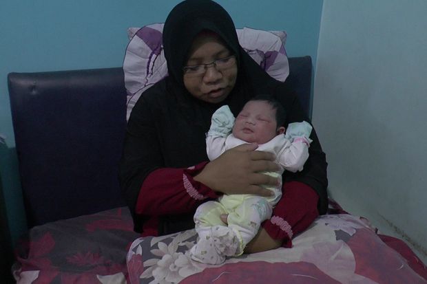 Bayi Perempuan Lahir Saat Pemilu 2019 Dinamai Nur Sandi Nesia