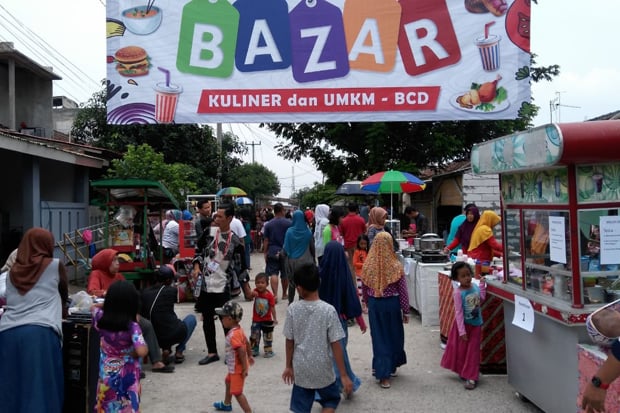 Kemeriahan Kenduri Demokrasi Pil RW di Perumahan BCD Bogor