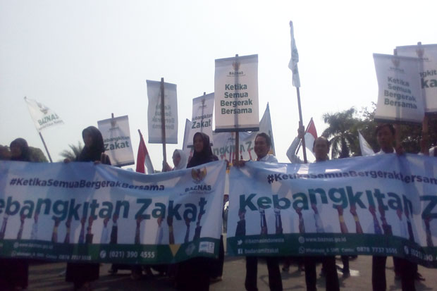 Shout Zakat Resurrection, BAZNAS Down to Road