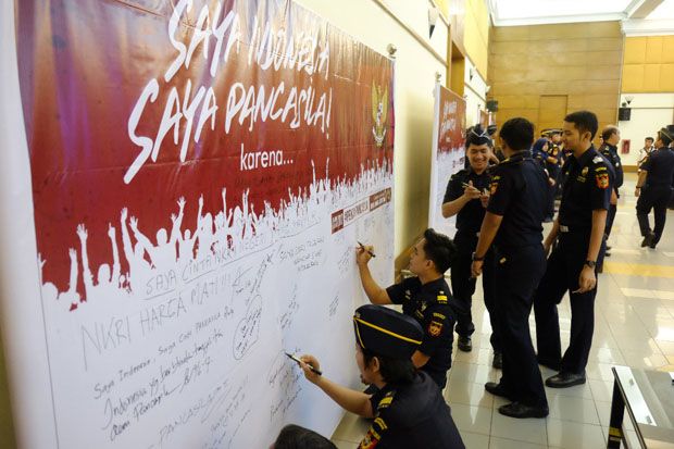Peringati Hari Lahir Pancasila, Bea Cukai Resmikan Program Bimbingan Mental