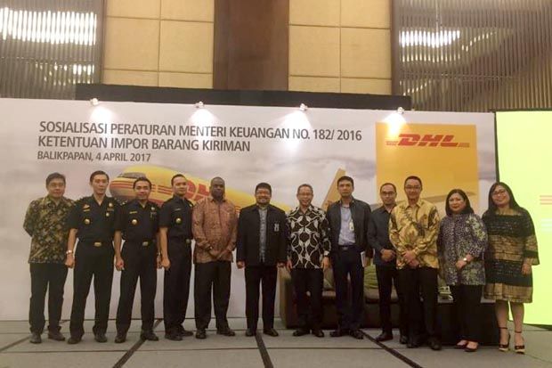 Bea Cukai Kalbagtim Gandeng DHL Sosialisasikan Impor Barang Kiriman