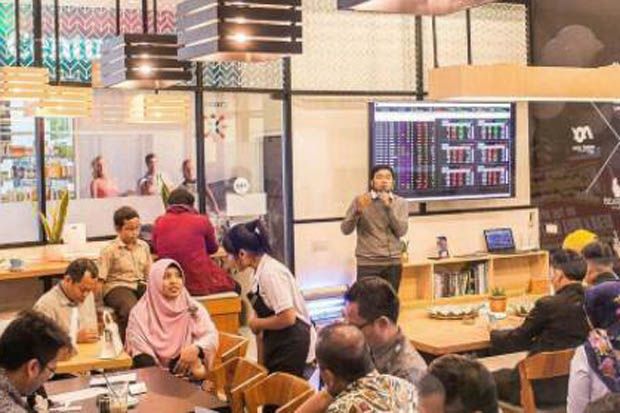 Edukasi Santai Investasi Pasar Modal di Bear X Bull Cafe