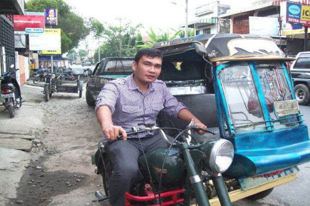 Becak Siantar, Motor Tempur Peninggalan Tentara Sekutu