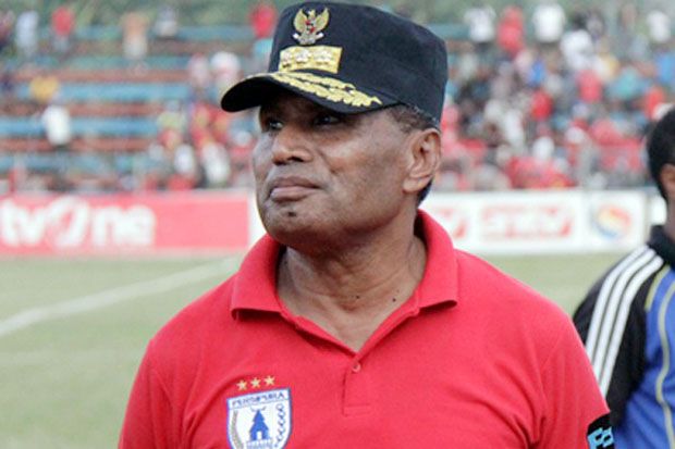 Benhur Tomy Mano selaku ketua umum Persipura Jayapura. (Foto-Antara)jpg