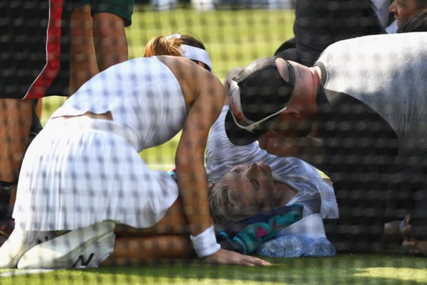 Bethanie Mattek-Sands alami cedera lutut mengerikan