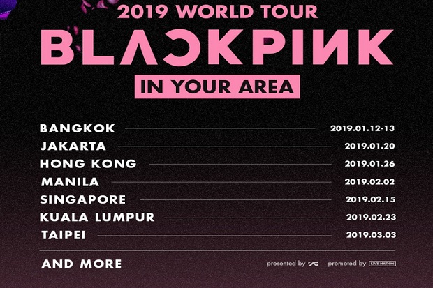 Blackpink Umumkan Tur Dunia, Indonesia Tanggal 20 Januari 2019