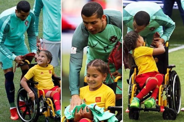 Kisah Cristiano Ronaldo si Penghibur Bocah