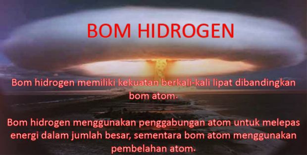 Bom Hidrogen Korut Lebih Kuat dan Dahsyat