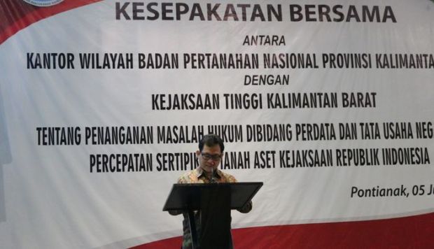 4 Tahun BPN Kanwil Kalimantan Barat Mampu Sertifikatkan 540.224 Bidang