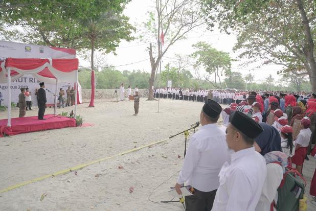Semarak Perayaan dan Upacara Peringatan HUT ke74 RI Tiga BUMN di Lampung