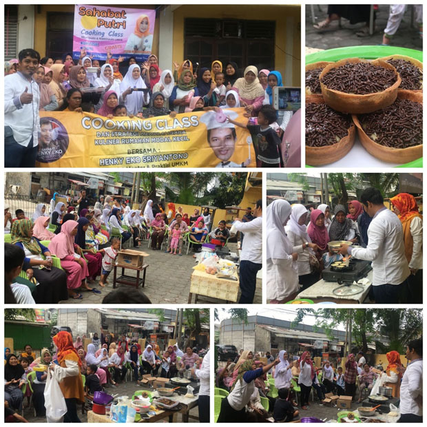 Cak Eko Ungkap Rahasia Membuat Bakso dan Martabak Mini di Kayuringin