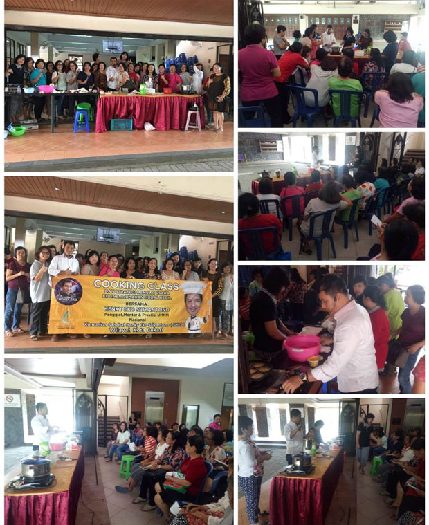 Pemberdayaan UMKM, Cak Eko Kembali Beri Pelatihan Cooking Class
