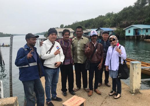 Caleg Perindo Dapil Kepri Jelajahi Pulau Bulang Lintang