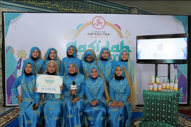 Pagelaran Pertama Qasidah Hunt Cap Kaki Tiga