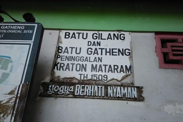 Kisah Watu Gilang Peninggalan Kerajaan Mataram Islam