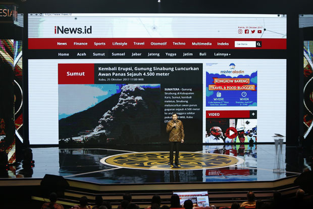 iNews Tayang di 4 TV Nasional, Menjadi Program Berita Terbesar di Indonesia