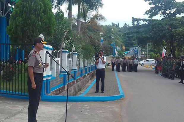 1.000 Pasukan Gabungan TNI-Polri Kawal Kirab Api Obor Asian Games 2018 di Papua
