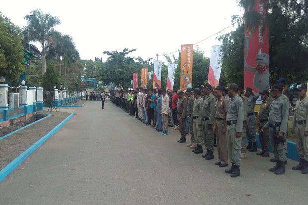 1.000 Pasukan Gabungan TNI-Polri Kawal Kirab Api Obor Asian Games 2018 di Papua