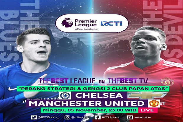 Preview Chelsea vs Manchester United: Ambisi Setan Merah Rusak Rekor The Blues