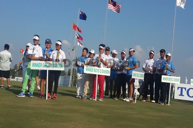Carl Jano dan Taglao Juara Ciputra World Golf Junior Championship 2017