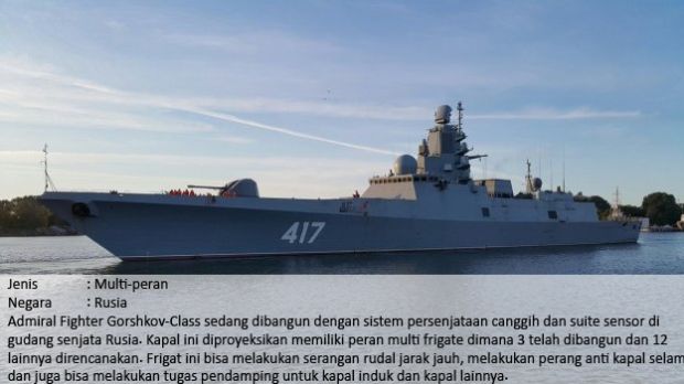 Deretan 10 Kapal Perang Terbaik Dunia di 2017