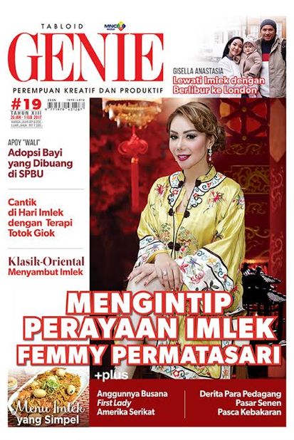Mengintip Persiapan Imlek Femmy Permatasari dan Gisella Anastasia