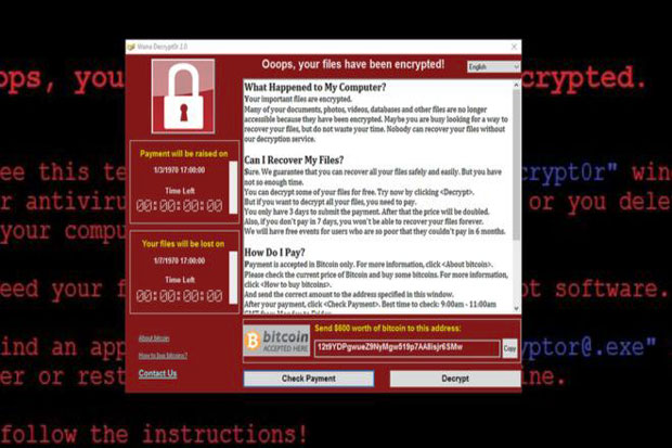 Massive Cyber Infection Attack 99 Countries