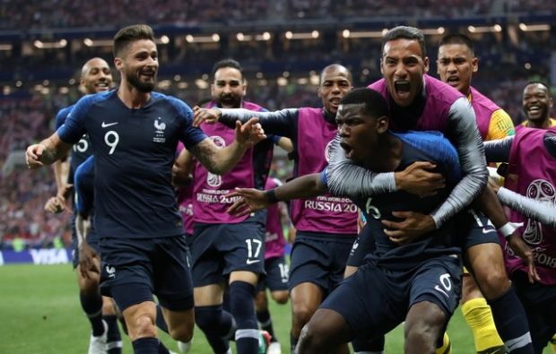 Prancis Kampiun Piala Dunia 2018 Usai Kandaskan Kroasia
