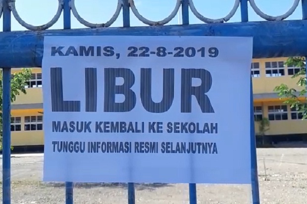 Orasi, Pengunjuk Rasa di Nabire Tolak Perlakuan Rasisme