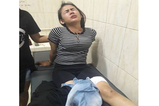Asyik Karaoke, Pistol Polisi Meletus Tembus Paha Pemandu Lagu Cantik