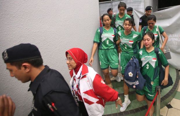 Merasa Dicurangi, Timnas Sepak Takraw Putri Walkout