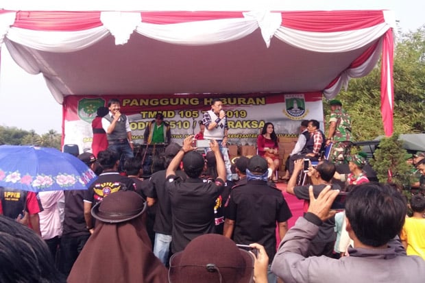 Ratusan Warga Banjiri Baksos dan Bazar TMMD Kodim Tigaraksa