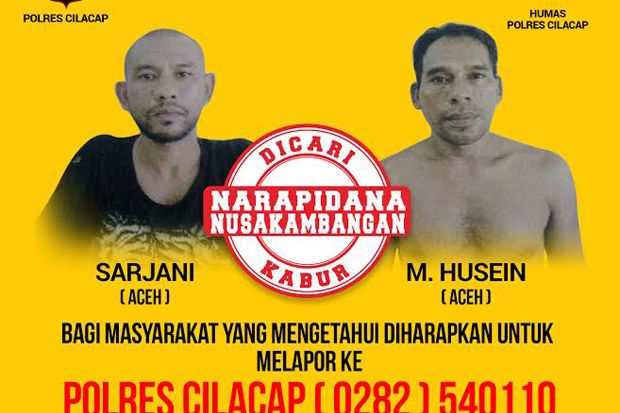 Buru Napi Nusakambangan, Petugas Dikagetkan Letusan Tembakan dari Hutan