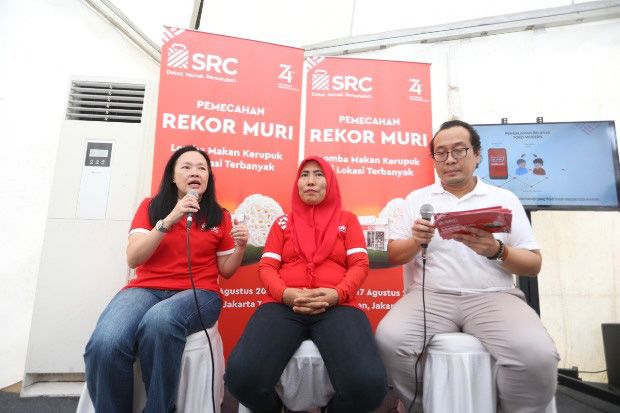 Perayaan HUT ke-74 RI oleh SRC Pecahkan Rekor MURI