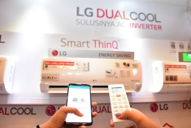Asal Ada WiFi, SmartThinQ Bisa Kendalikan AC Melalui Smartphone