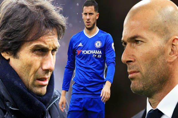 Eden Hazard (Chelsea) diprediksi tidak akan kuat menahan godaan tawaran menggiurkan dari Real Madrid. (Foto-yimg)