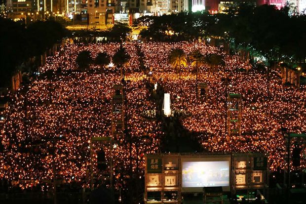 7 Deretan Gerakan Demonstrasi Besar-besaran di Hong Kong