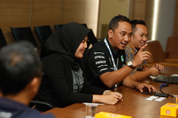 Kunjungi SINDOnews & KORAN SINDO, Epson Kenalkan Teknologi Terbaru