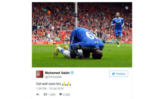 Fans Liverpool Minta Mohamed Salah Hapus Postingan di Twitter