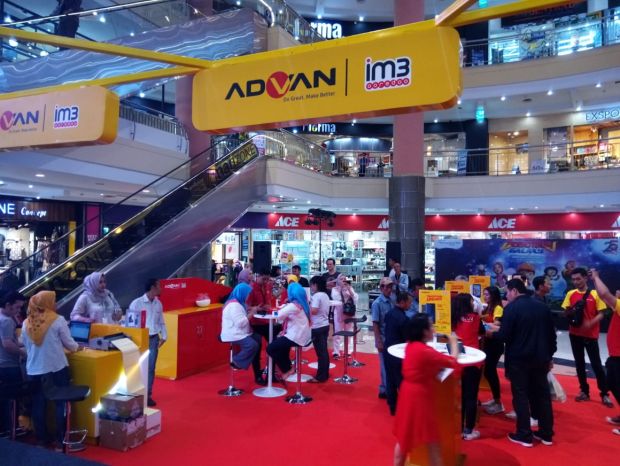 Advan-Indosat Ooredoo Road Show Bareng Jualan Ponsel 4G Murah