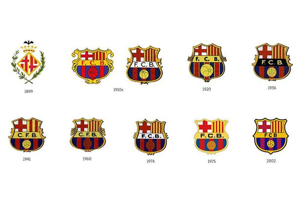 Evolusi Logo Klub Elit Sepak Bola Dunia