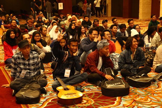 Ratusan Peserta Gruduk Audisi Rising Star 2018 di Jakarta